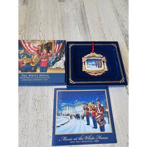 White House William McKinley army Navy reception band 2010 ornament gold medal n